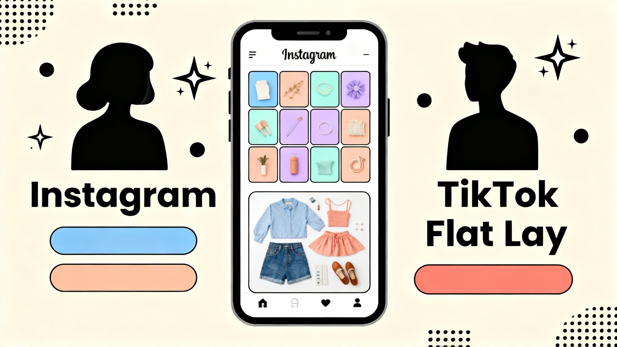 Instagram & TikTok Flat Lay Content Guide: Create Viral OOTD Posts with AI